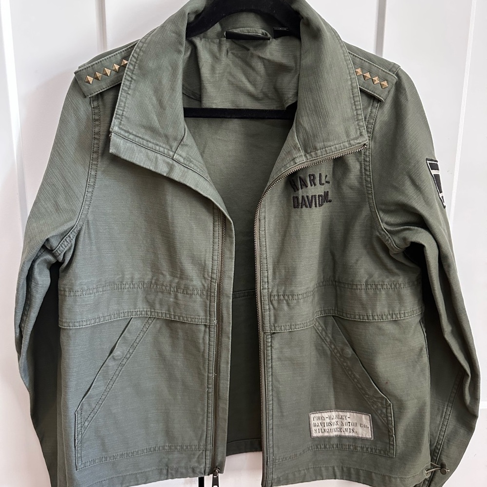 Harley-Davidson Green Utility Jacket